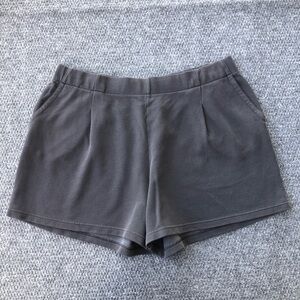 Aerie new heights trouser fleece shorts size XL